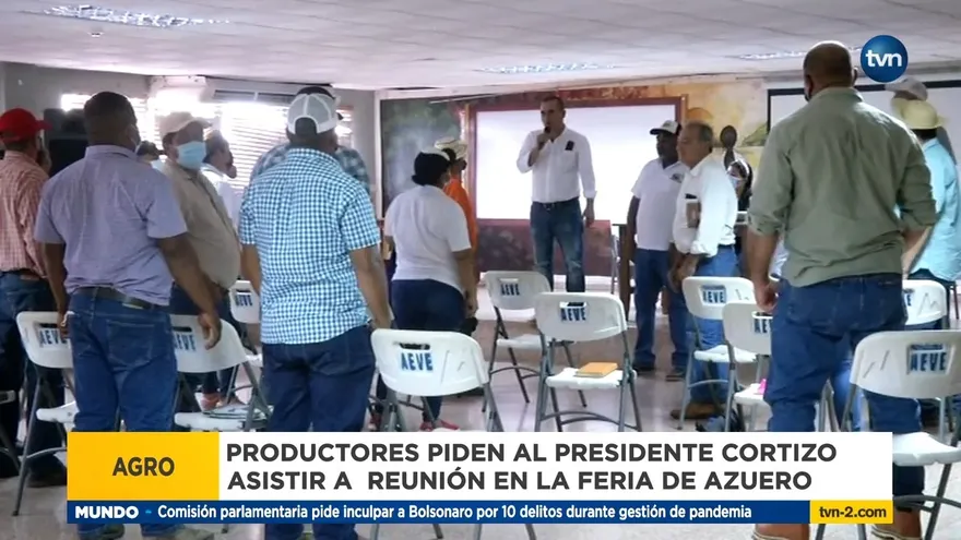 Productores solicitan presencia del presidente Cortizo en reunión