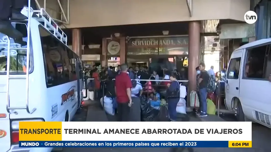 Muchos desplazamientos por fiestas de fin de año en Chiriquí