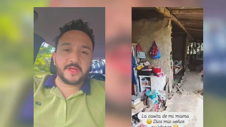 Tras perder su casa en La Enea de Guararé, Lucho Pérez se suma a las donaciones