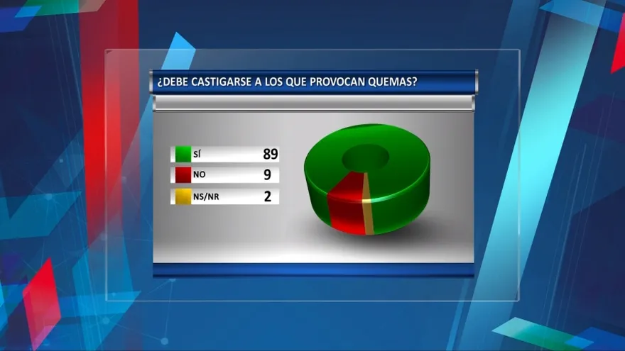 ¿Deben castigarse a los que provocan quemas?