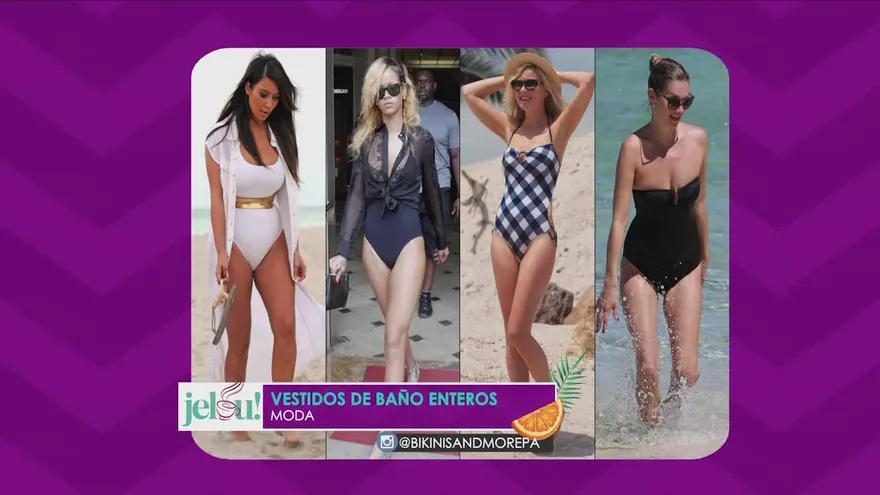 Sácale provecho a tus curvas en la playa con vestido de baños enteros