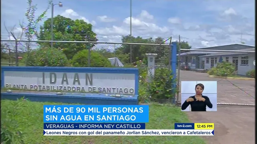 Daño eléctrico en potabilizadora deja sin agua a usuarios en Veraguas