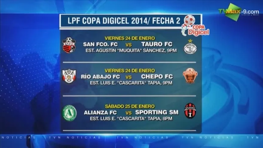 Esta es la segunda fecha de la LPF