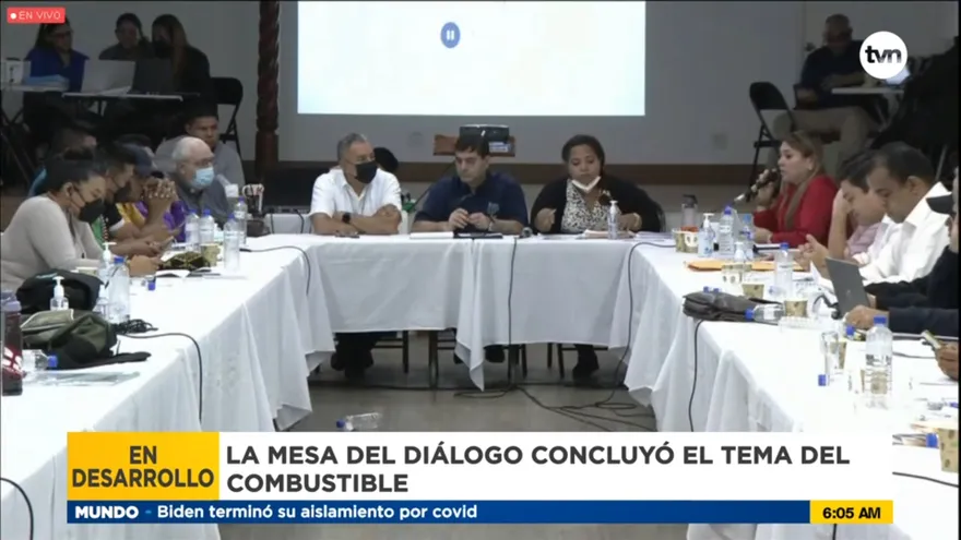 Mesa de diálogo finaliza tema combustible, sigue los medicamentos