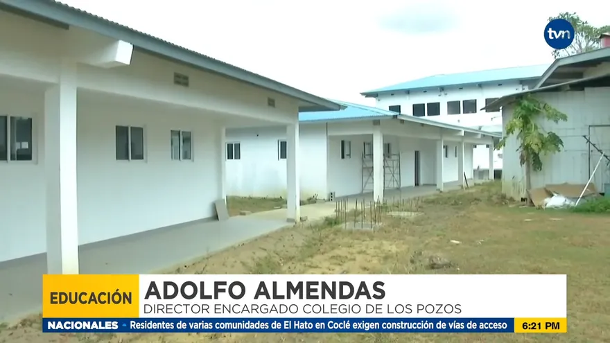 Colegio en Herrera está sin terminar