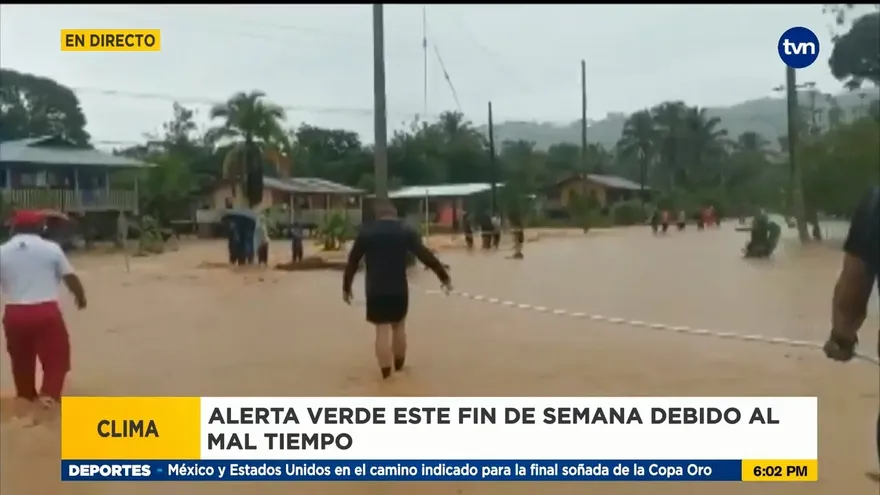 Alerta Verde este fin de semana debido al mal tiempo