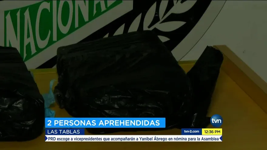 Policía decomisa dos paquetes de droga en Las Tablas