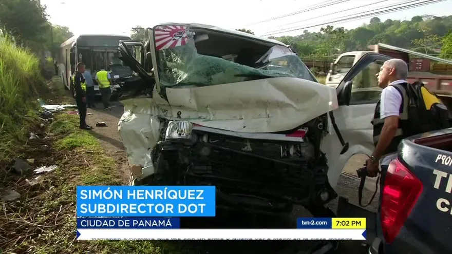 Investigan accidente en Chilibre