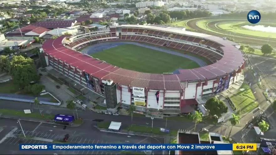 Todo listo en el Rommel Fernández para presentaciones de bandas musicales