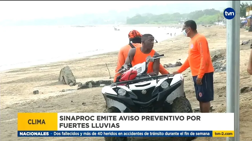 Emiten aviso de prevención por lluvias