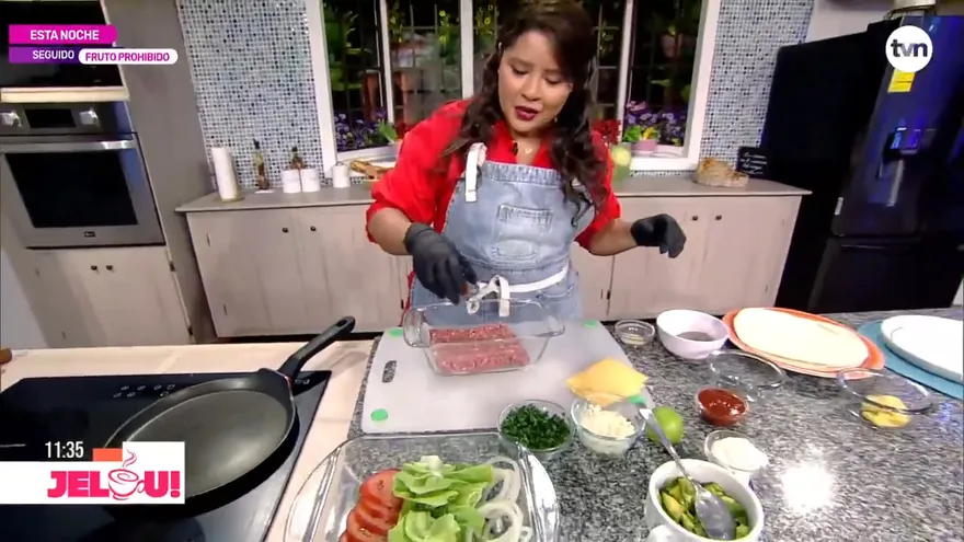 Receta: Tacoburguesa