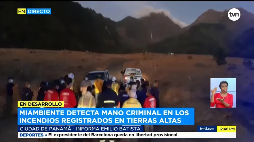 MiAmbiente investiga origen de incendios en Tierras Altas