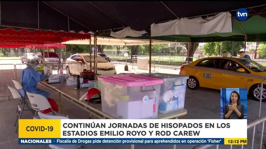 Continúa jornada de hisopados