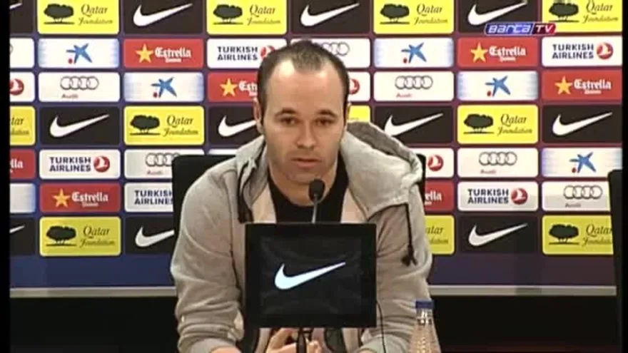 Iniesta: "Los t