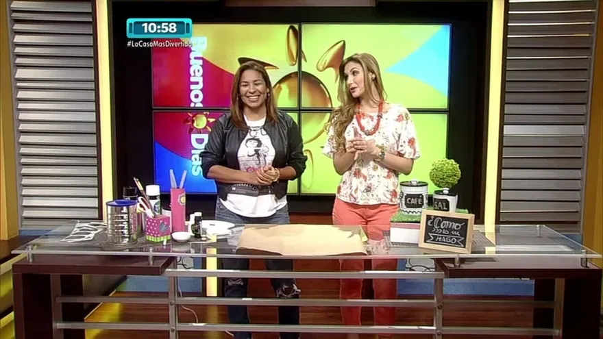 Como lo hago - Decoración con latas de Leche