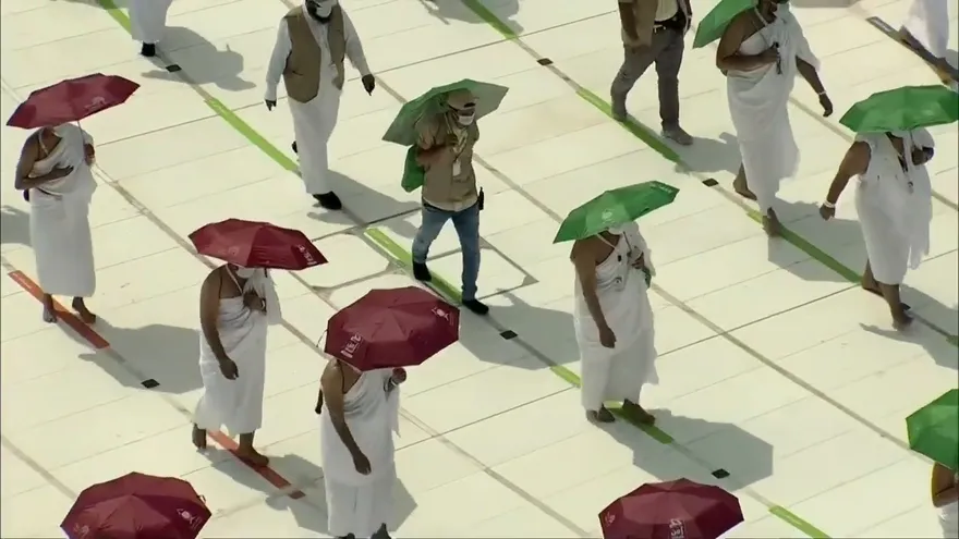 Empieza la gran peregrinación a La Meca, con importantes restricciones sanitarias