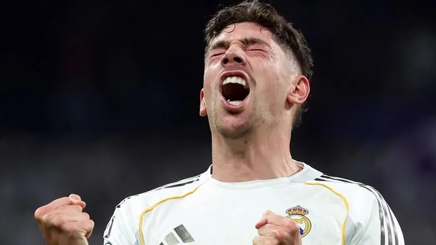 Fede Valverde en Champions League