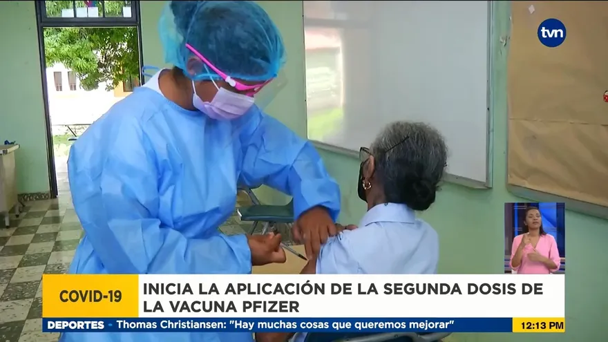 Continúa vacunación con dosis de Pfizer en Veraguas