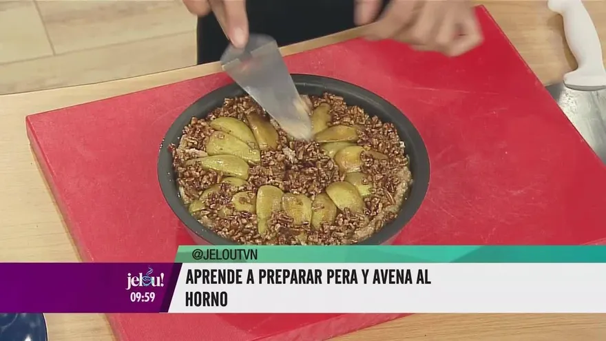 Juan nos prepara un postre delicioso y muy nutritivo