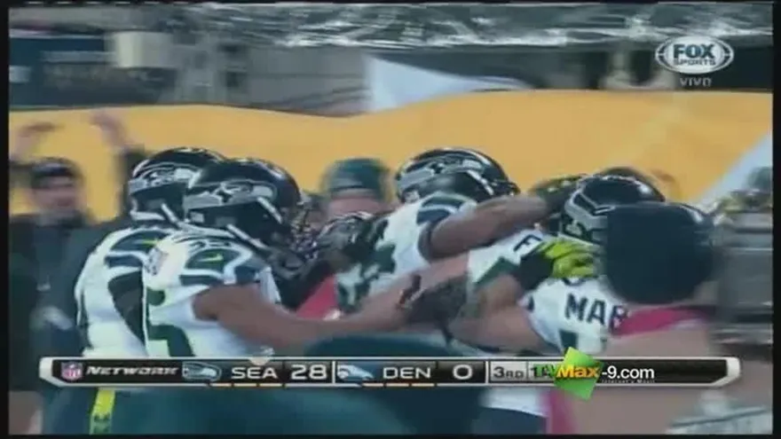 Tercer cuarto Seattle 36-8 Denver
