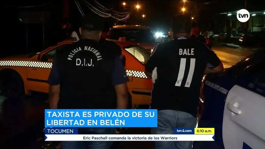 Privan de libertad a un taxista en Belén