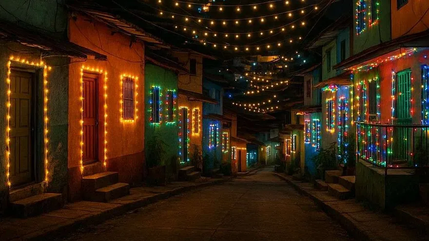 Concurso de luces en las comunidades