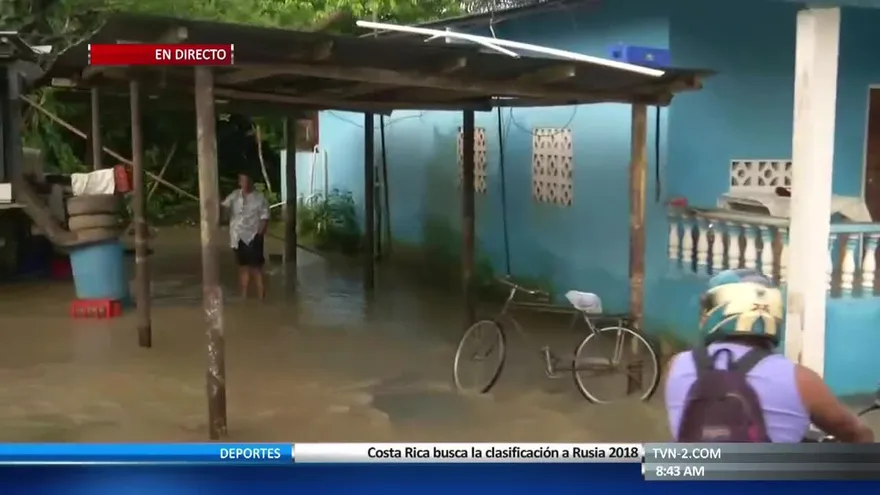 Decenas de familias afectadas por inundaciones en Chiriquí