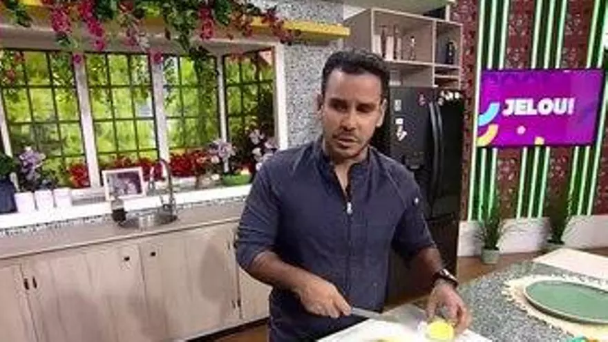 Hoy preparamos camarones en salsa de coco y curry