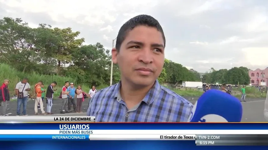 El calvario de los usuarios del transporte público en Panamá Este