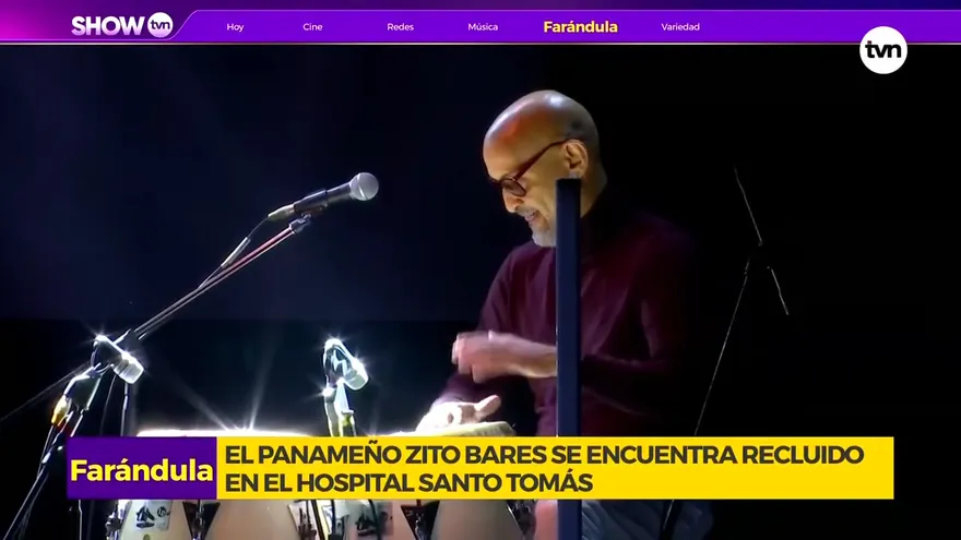 Zito Bares se encuentra recluido en el hospital Santo Tomás