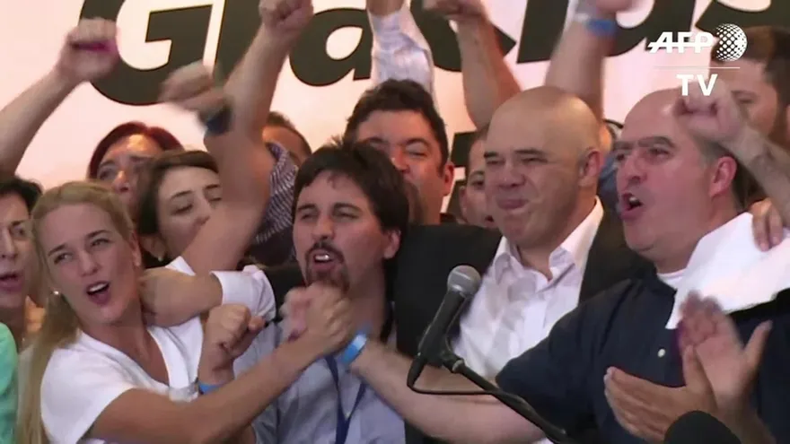 Comenzó el cambio en Venezuela, celebra coalición opositora