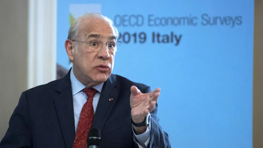 El secretario general de la Organización para la Cooperación y Desarrollo Económicos (OCDE), el mexicano Ángel Gurría.