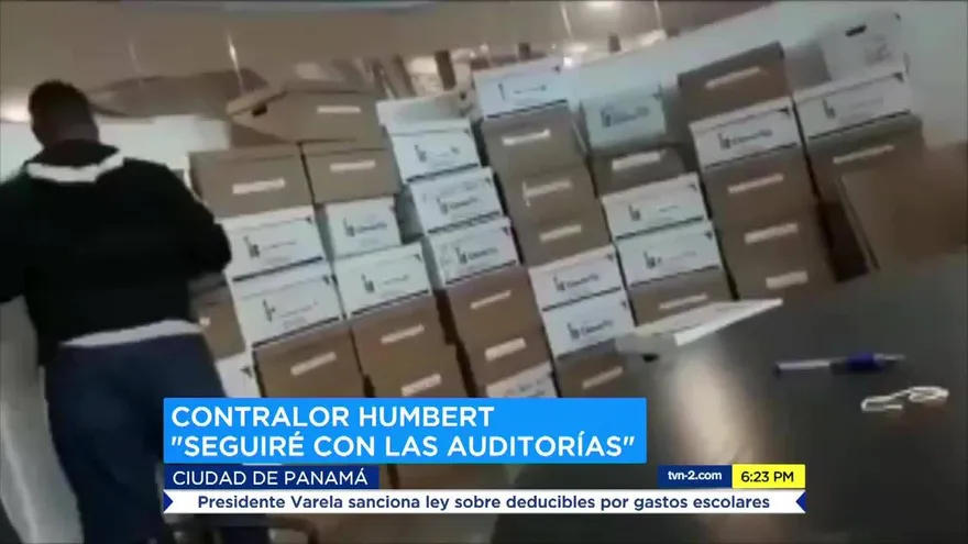 Contralor Humbert asegura que continuará con auditorías