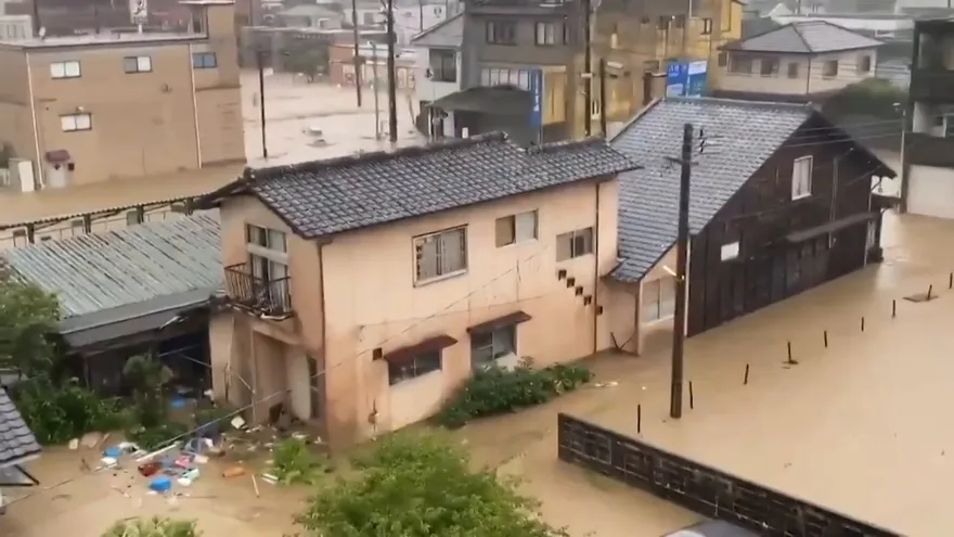 Inundaciones devastadoras en Japón