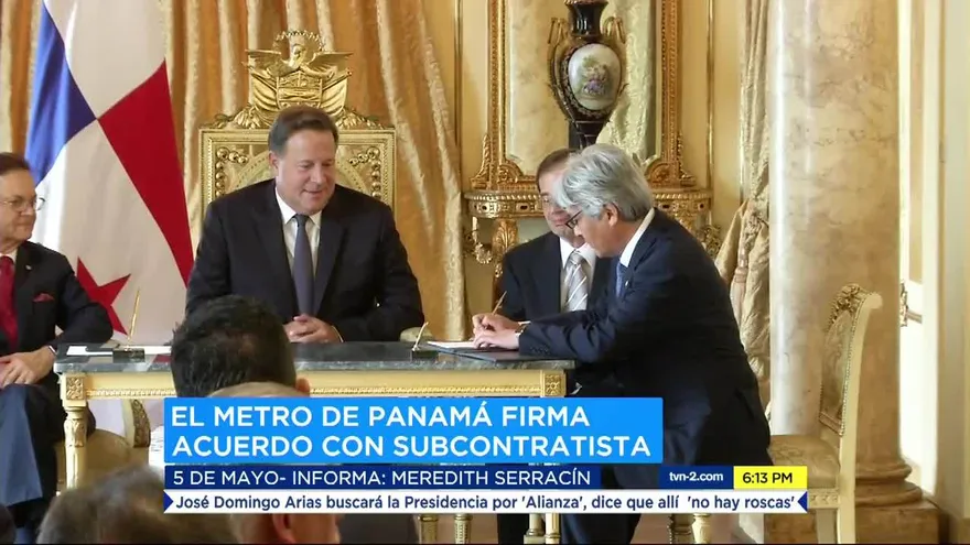 Firman acuerdo con Hitachi para compra de vagones de la Línea 3 del Metro