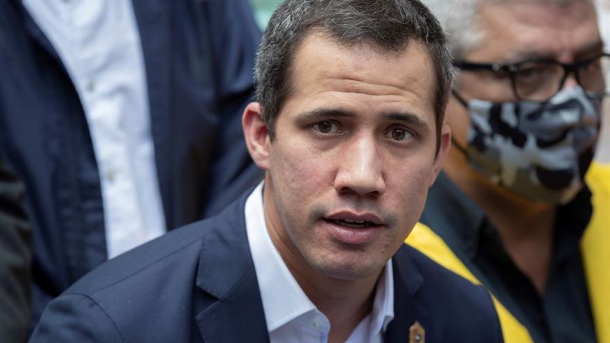 En la imagen, el líder opositor venezolano Juan Guaidó.