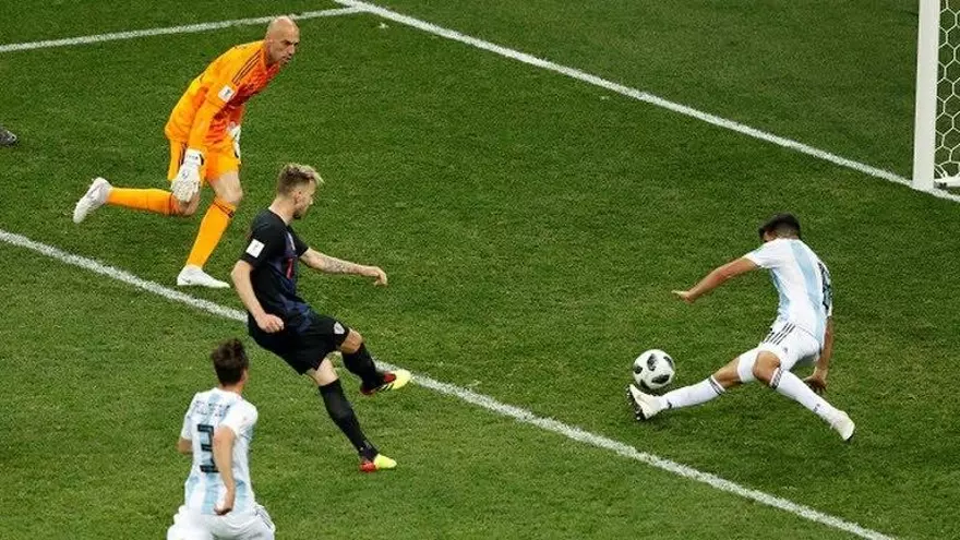 Gol de Ivan Rakitić. Argentina 0-3 Croacia