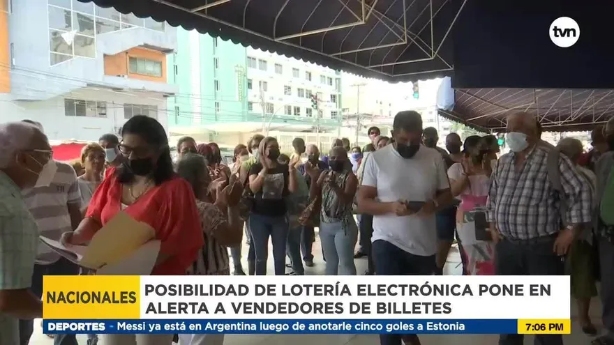 Billeteros protestan ante posibilidad de lotería electrónica