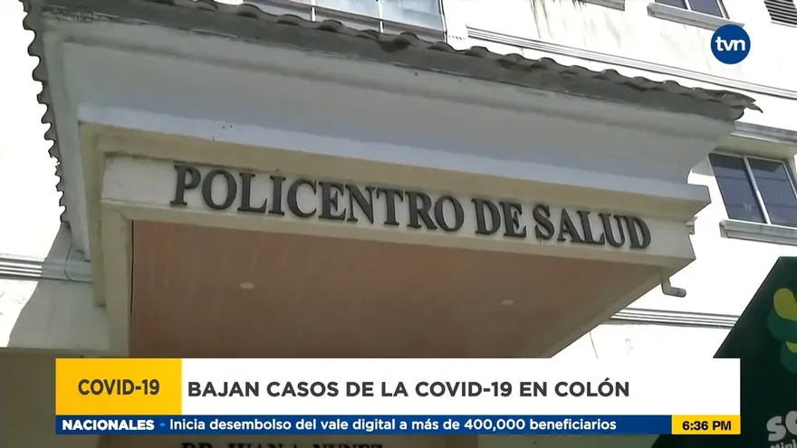Bajan casos de covid-19 en Colón