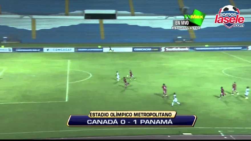 Este es el resumen del Canadá 0-1 Panamá, Premundial Sub-17