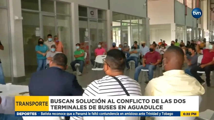 Buscan solucionar conflicto de terminales en Aguadulce