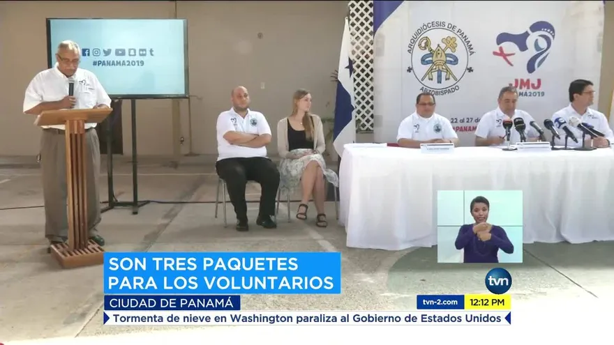 Presentan paquetes de voluntarios de la JMJ