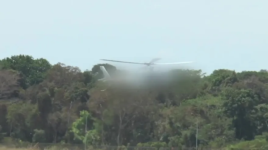 Fiscalía tras la pista de helicóptero de hijo de Martinelli