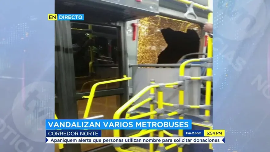 Capturan a cinco hombres señalados de atacar metrobuses en el Corredor Norte