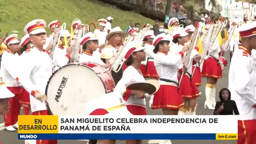 San Miguelito celebra la independencia de Panamá de España