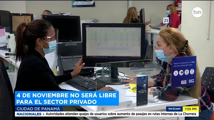 4 de noviembre no será libre para el sector privado