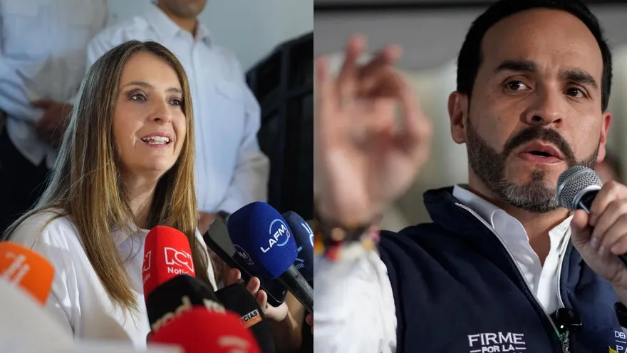 Paloma Valencia y Abelardo de la Espriella, representantes de la derecha en Colombia