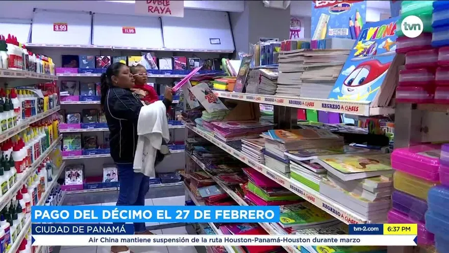 No carnavalean para comprar útiles escolares