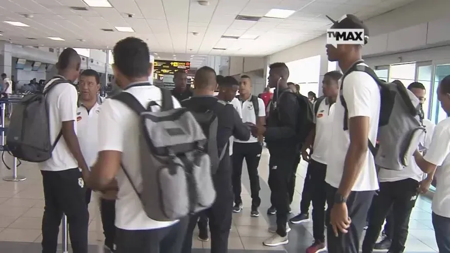 La Sele arribó a suelo caribeño para amistoso