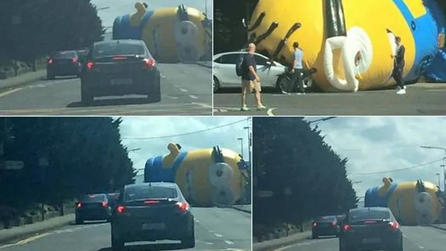 Imágenes de lo sucedido